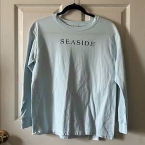 Seaside Comfort Wash Youth Long Sleeve Shirt Sz XL 16-18 “Life is Good” Dr Seuss